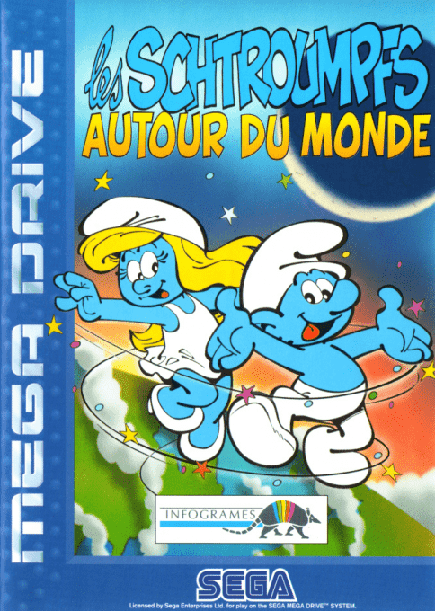 The Smurfs Travel the World - Sega Mega Drive / Genesis