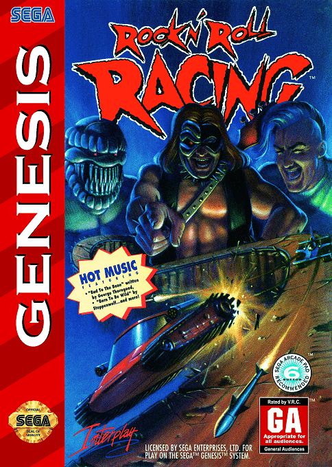 Rock n' Roll Racing - Sega Mega Drive / Genesis