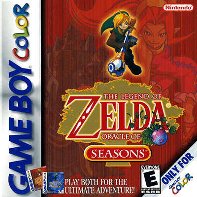 Zelda no Densetsu - Fushigi no Kinomi - Daichi no Shou - Game Boy Color