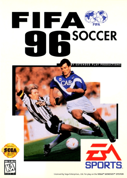 FIFA Soccer 96 - Sega Mega Drive / Genesis