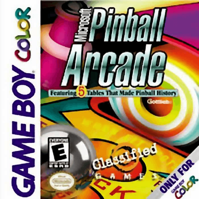 Microsoft Pinball Arcade - Game Boy Color