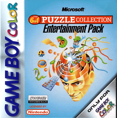 Microsoft - The 6 in 1 Puzzle Collection Entertain - Game Boy Color