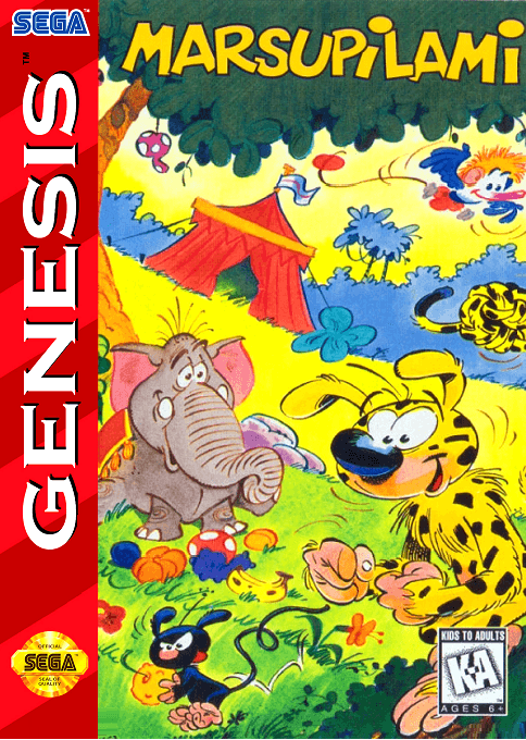 Marsupilami - Sega Mega Drive / Genesis