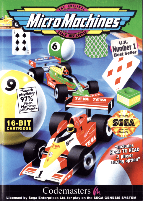 Micro Machines - Sega Mega Drive / Genesis