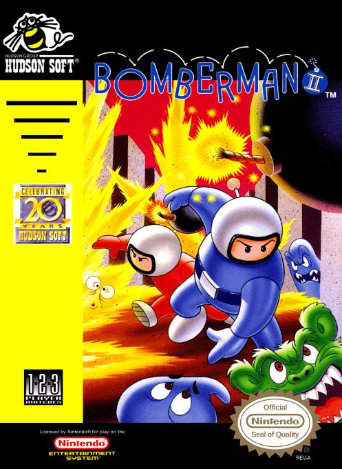 Bomberman II - Nintendo Entertainment System