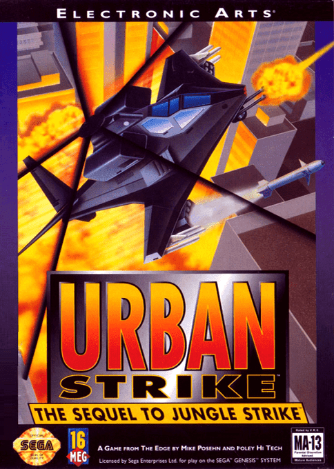 Urban Strike - Sega Mega Drive / Genesis