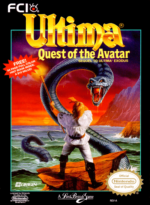Ultima : Quest of the Avatar - Nintendo Entertainment System