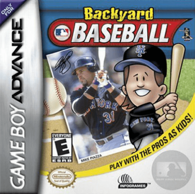 Backyard Baseball - Game Boy Advance