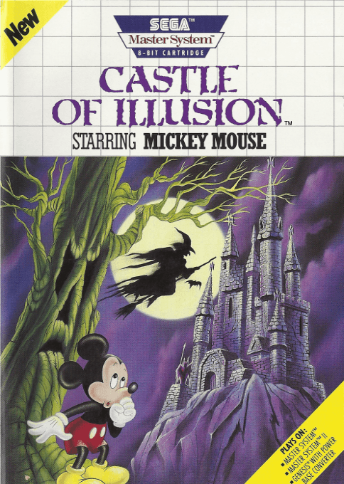 Castle of Illusion Starring Mickey Mouse - Sega Master System