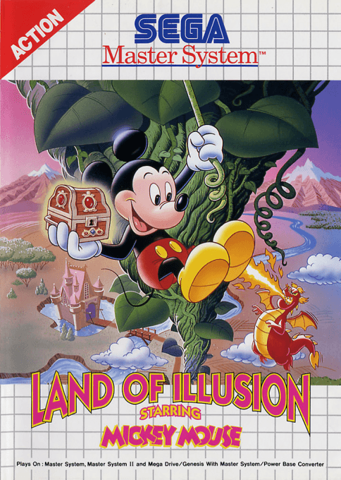 Land of Illusion Starring Mickey Mouse - Sega Master System