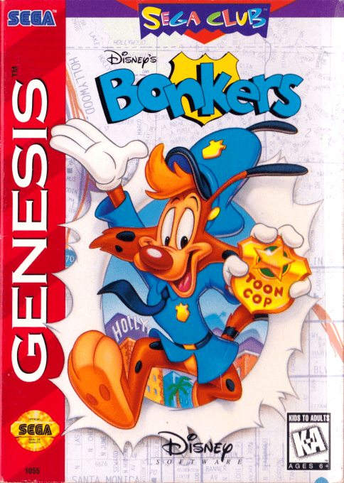 Bonkers - Sega Mega Drive / Genesis