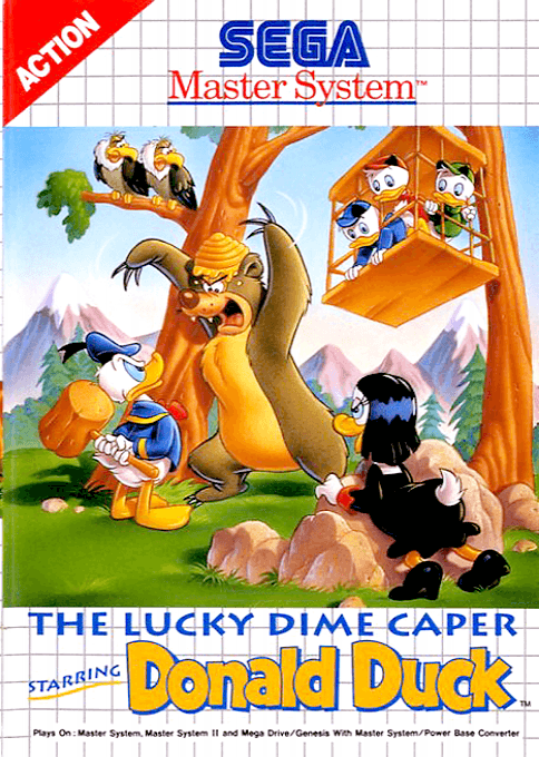 The Lucky Dime Caper Starring Donald Duck - Sega Master System
