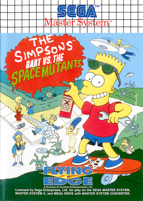 The Simpsons : Bart vs. the Space Mutants - Sega Master System