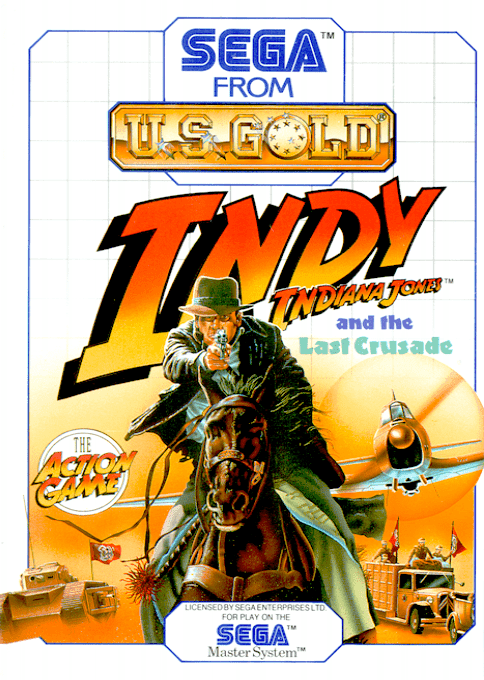 Indiana Jones and the Last Crusade : The Action Ga - Sega Master System