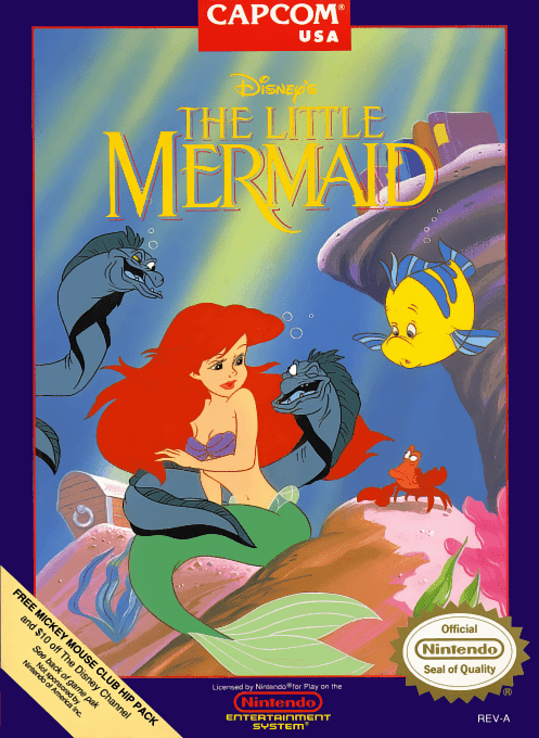 Disney's The Little Mermaid - Nintendo Entertainment System