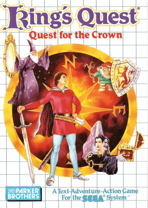 King's Quest : Quest for the Crown - Sega Master System
