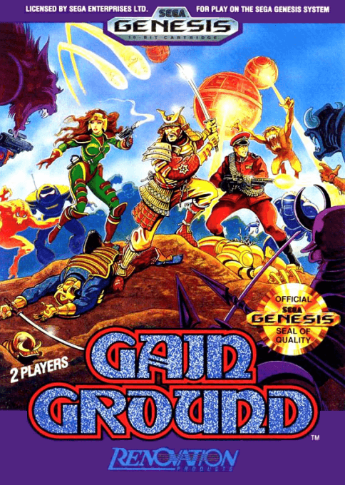 Gain Ground - Sega Mega Drive / Genesis