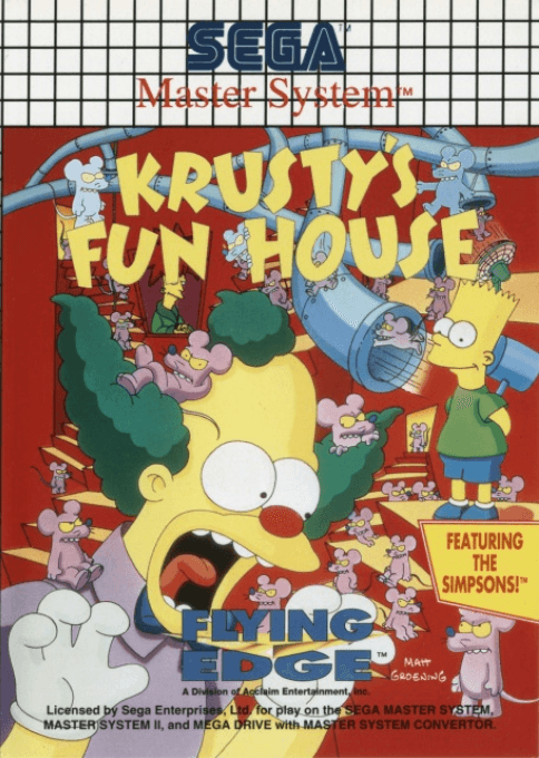 Krusty's Fun House - Sega Master System