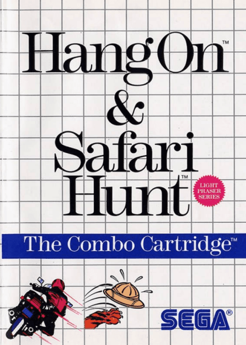 Hang-On & Safari Hunt - Sega Master System