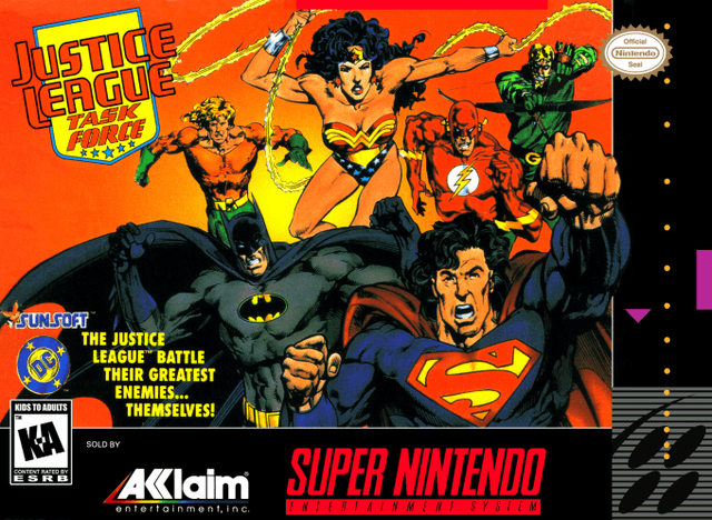 Justice League Task Force - Super Nintendo Entertainment System