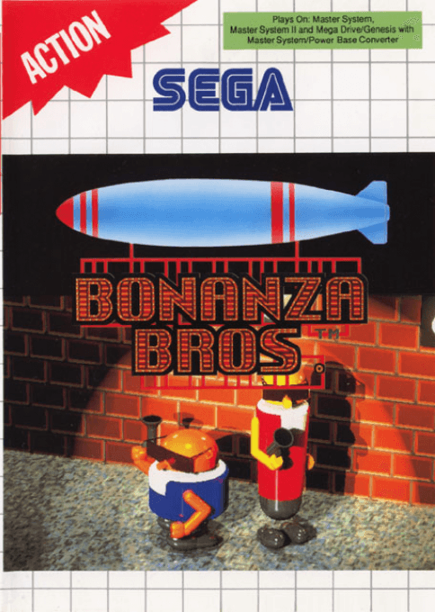 Bonanza Bros. - Sega Master System