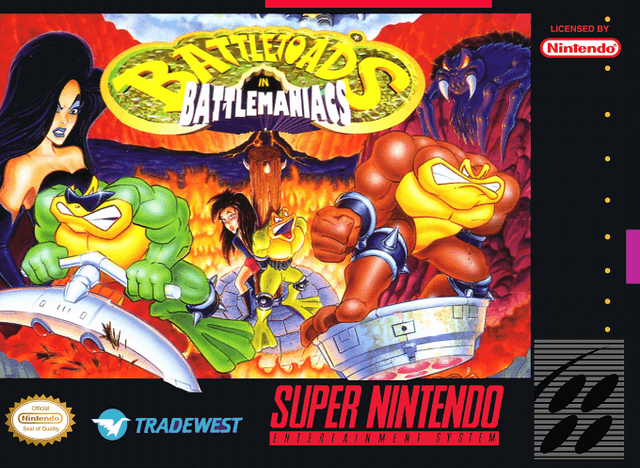 Battletoads in Battlemaniacs - Super Nintendo Entertainment System