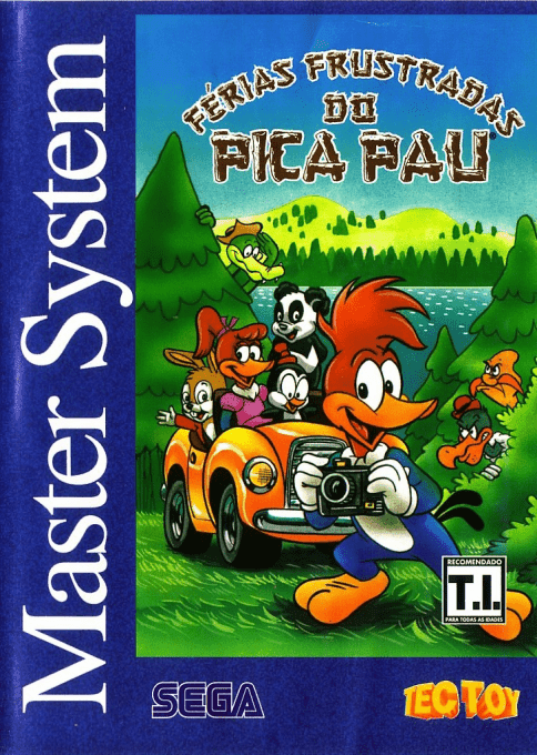 Férias Frustradas do Pica Pau - Sega Master System