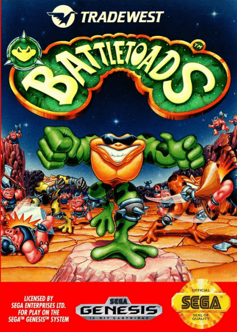 Battletoads - Sega Mega Drive / Genesis