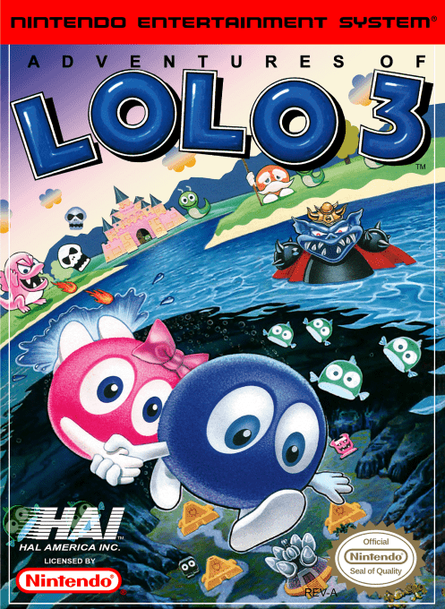 Adventures of Lolo 3 - Nintendo Entertainment System