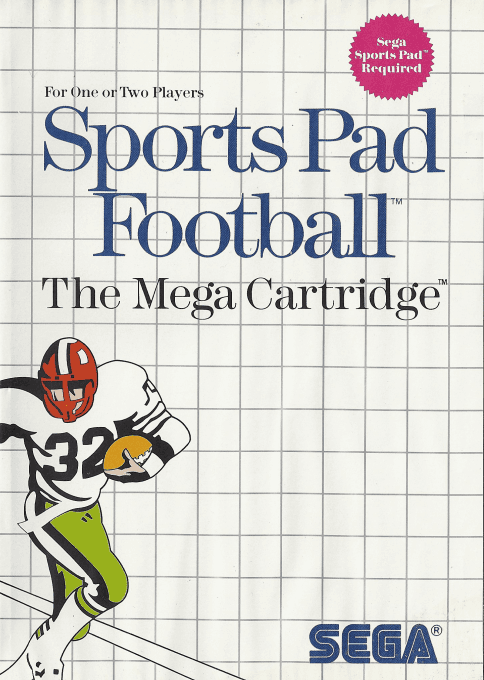 Sports Pad Football - Sega Master System