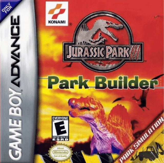 Jurassic Park III : Park Builder - Game Boy Advance