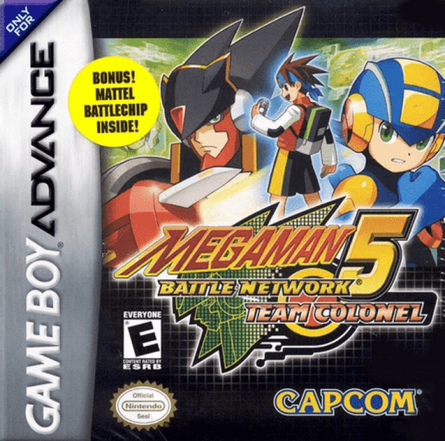 Mega Man Battle Network 5 : Team Colonel - Game Boy Advance