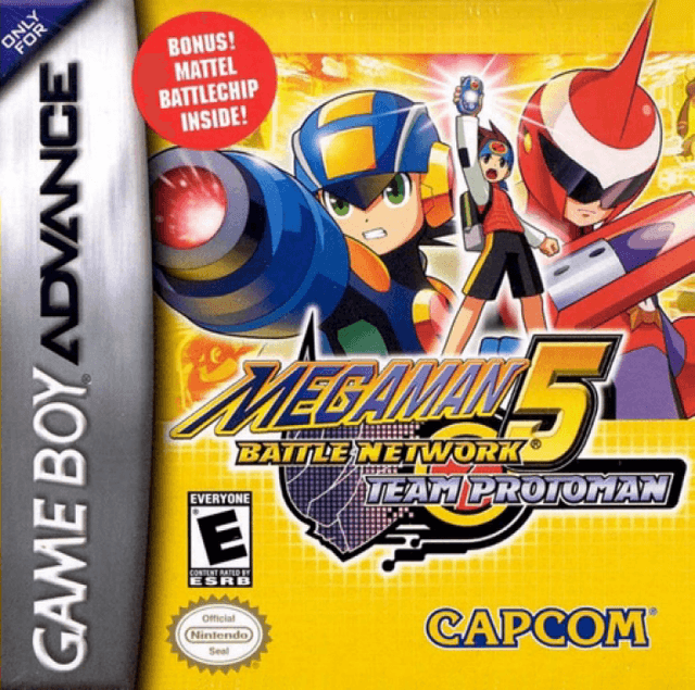 Mega Man Battle Network 5 : Team ProtoMan - Game Boy Advance