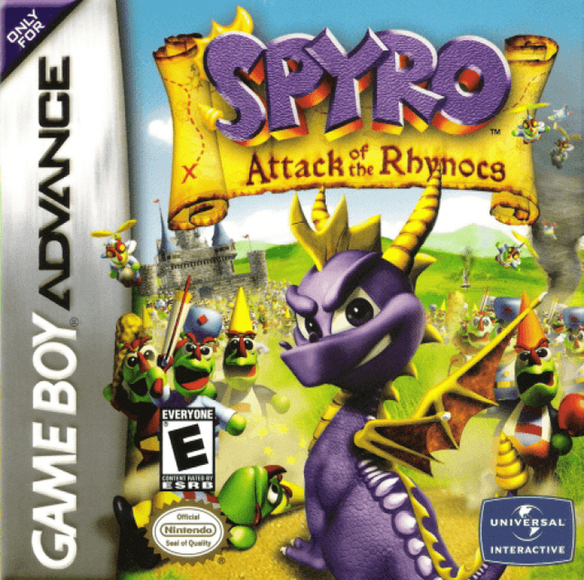 Spyro: Attack of the Rhynocs - Game Boy Advance