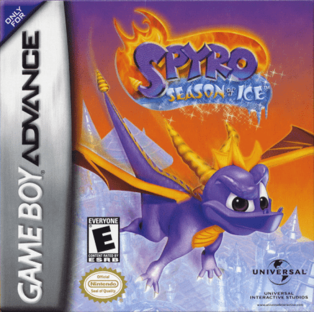Spyro : Season of Ice - Game Boy Advance