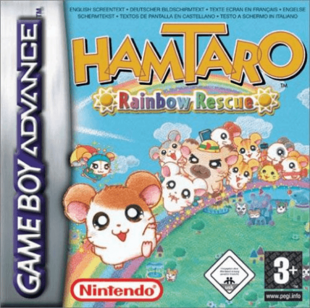 Hamtaro : Rainbow Rescue - Game Boy Advance
