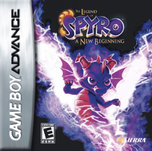 The Legend of Spyro : A New Beginning - Game Boy Advance