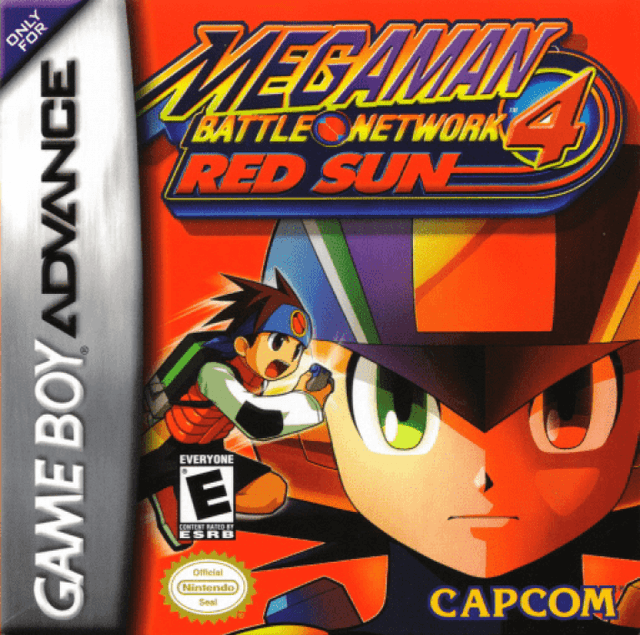 Mega Man Battle Network 4 : Red Sun - Game Boy Advance