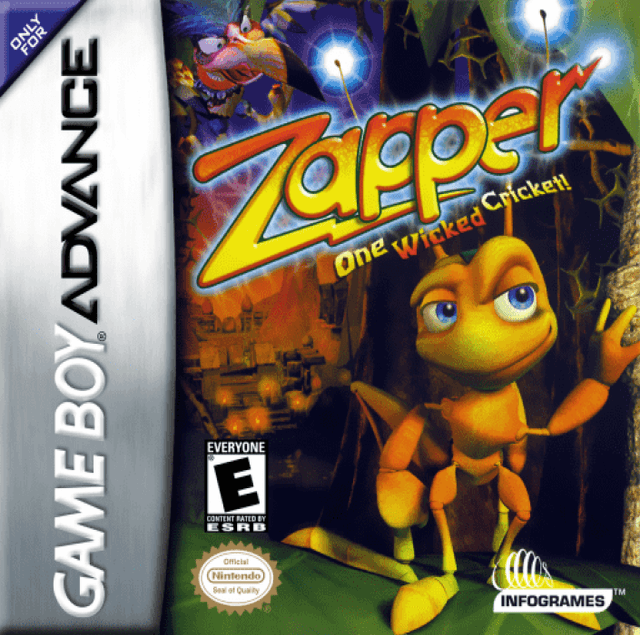 Zapper : One Wicked Cricket! - Game Boy Advance