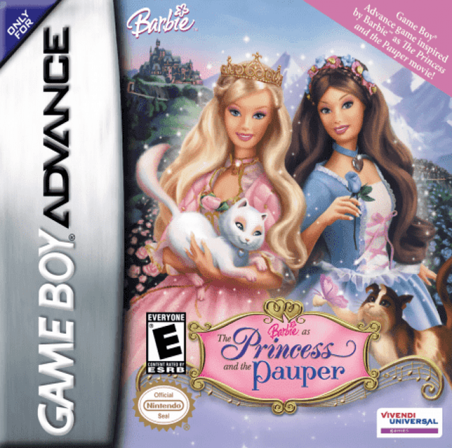 Barbie as the Princess and the Pauper - Game Boy Advance
