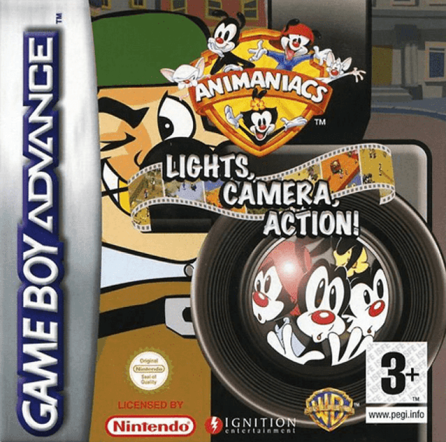 Animaniacs : Lights, Camera, Action! - Game Boy Advance