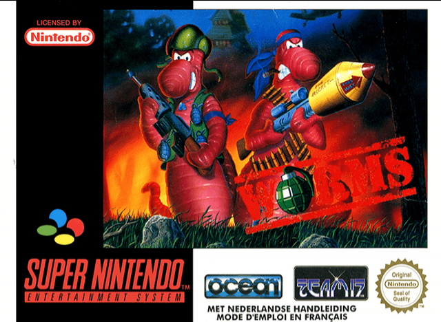 Worms - Super Nintendo Entertainment System