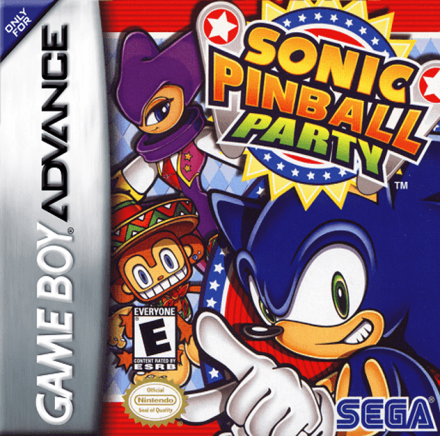 Sonic Pinball Party - Game Boy Advance