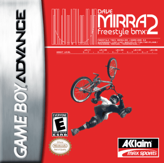Dave Mirra Freestyle BMX 2 - Game Boy Advance