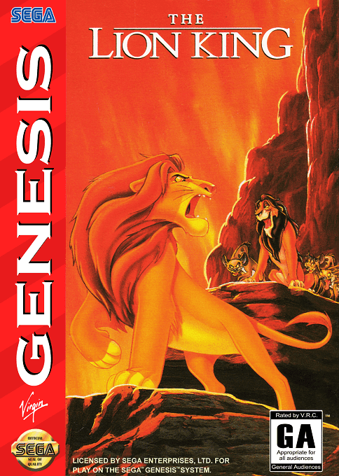The Lion King - Sega Mega Drive / Genesis