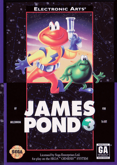 James Pond 3 - Sega Mega Drive / Genesis