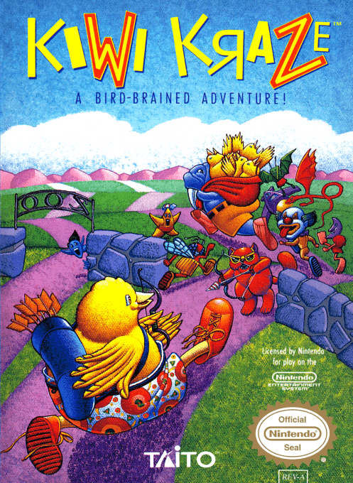 Kiwi Kraze : A Bird-Brained Adventure! - Nintendo Entertainment System