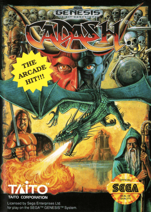 Cadash - Sega Mega Drive / Genesis