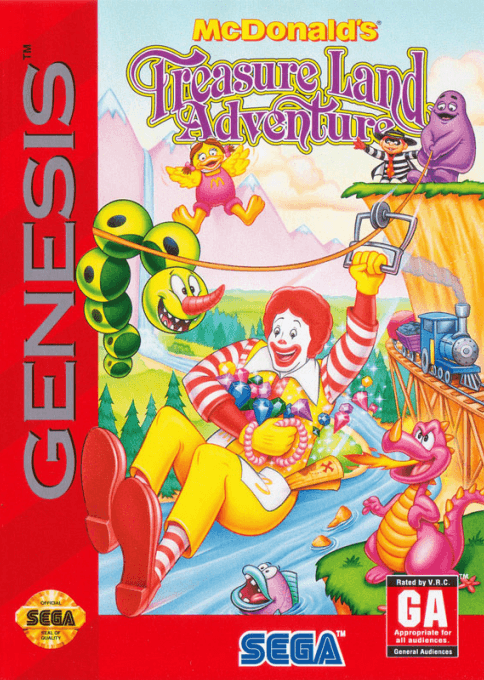 McDonald's Treasure Land Adventure - Sega Mega Drive / Genesis