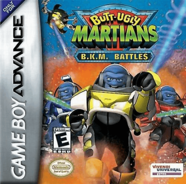 Butt-Ugly Martians : B.K.M. Battles - Game Boy Advance